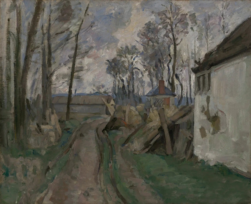 마을 길 - Paul Cézanne