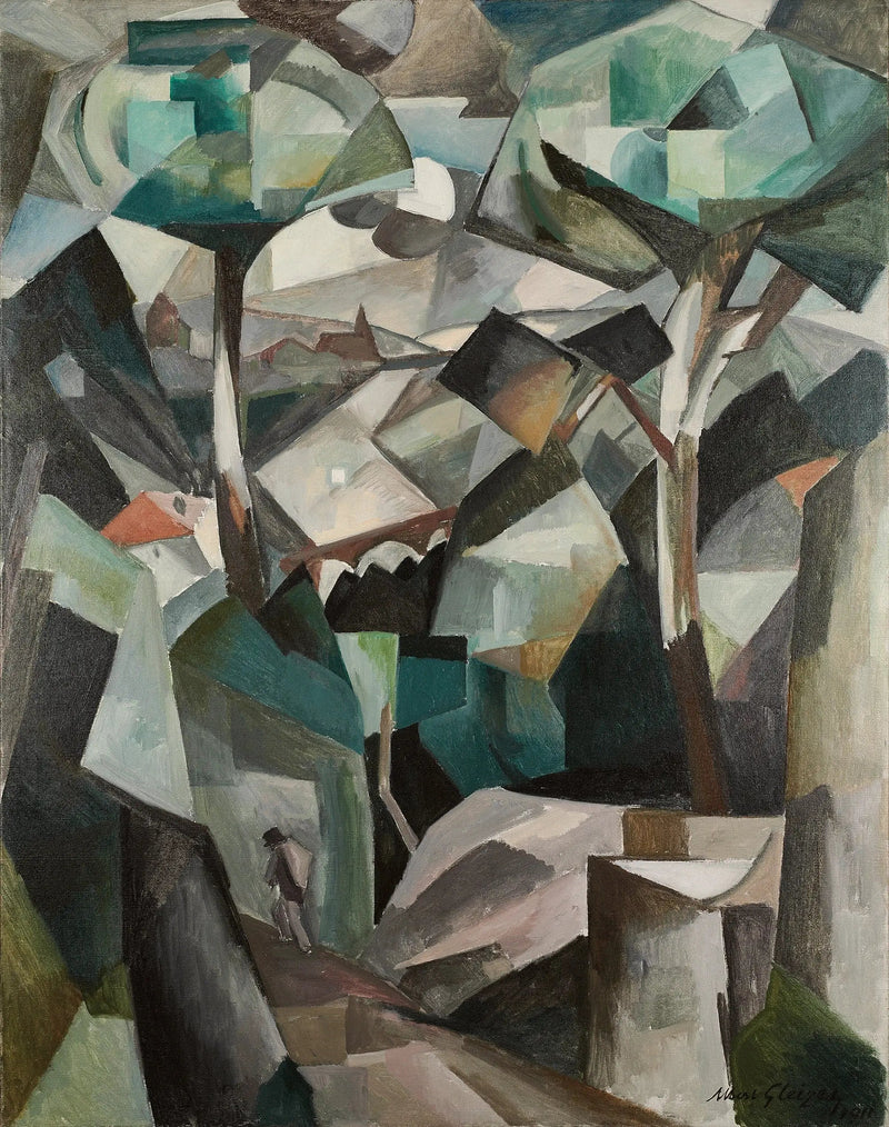 르 쉐멍, 뮤동의 풍경 - 알베르 글레즈

Source:
Le Chemin, Paysage à Meudon - Albert Gleizes