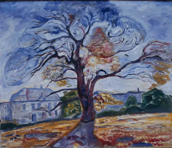 Reproduction du tableau « Le Chêne - Edvard Munch » par Alpha Reproduction en peinture à l’huile