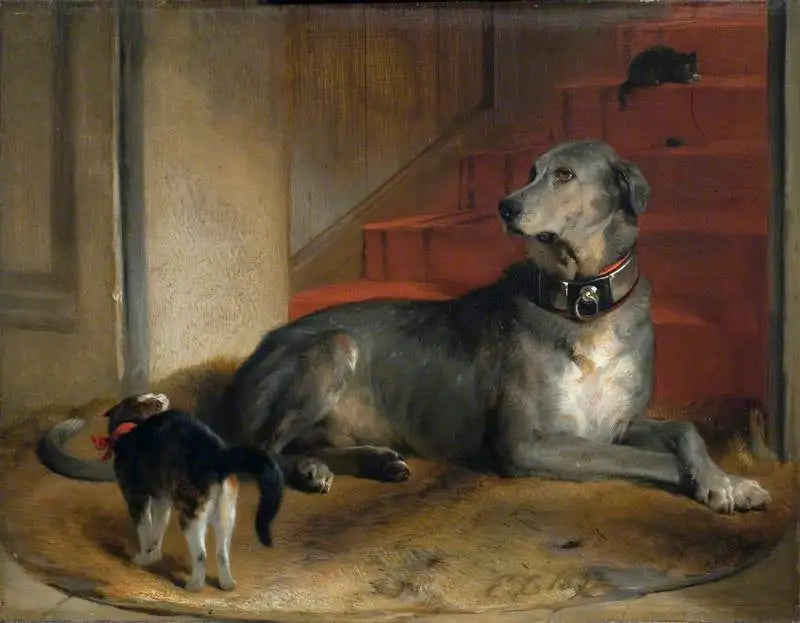 레이디 블레슨턴의 개 : 장벽 - 에드윈 헨리 랜드시어

Source:
Le chien de Lady Blessington : La barrière - Edwin Henry Landseer