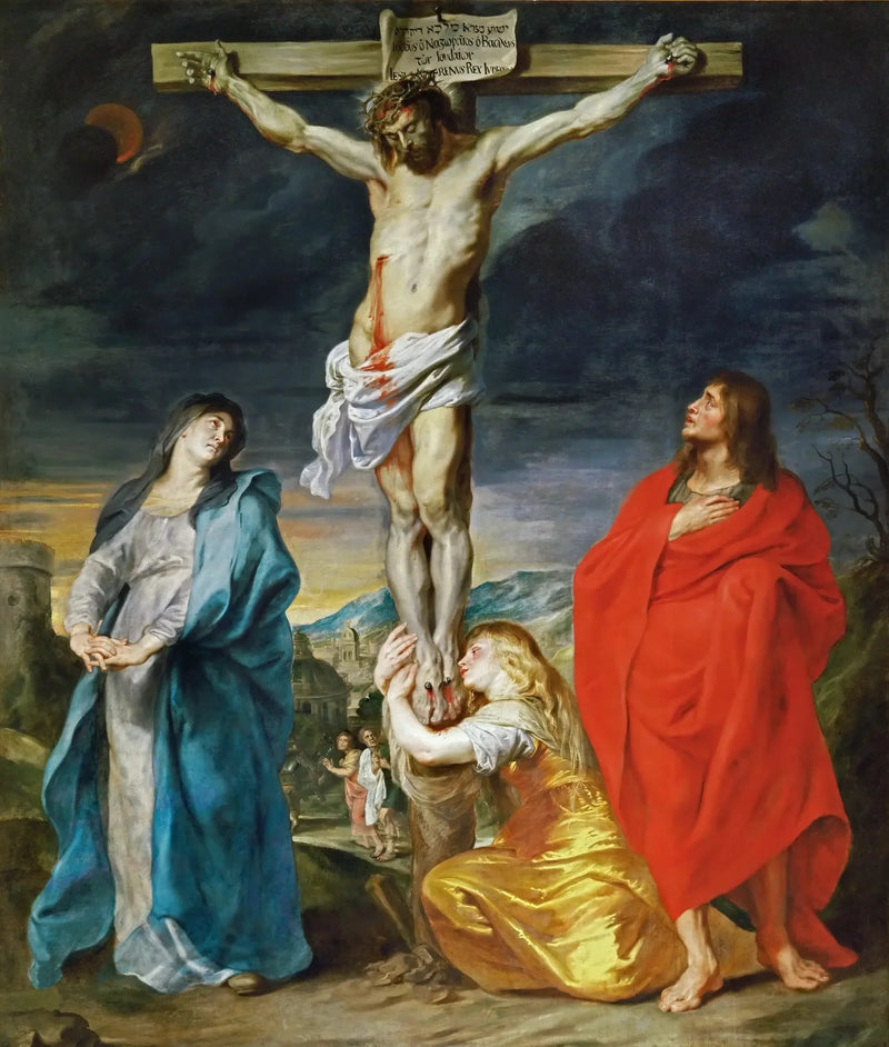 십자가에 못 박힌 그리스도, 성모 마리아, 성 요한, 성 마들렌 - 안톤 반 다이크

Source:
Le Christ en croix, la Vierge, saint Jean et sainte Madeleine - Antoine van Dyck
