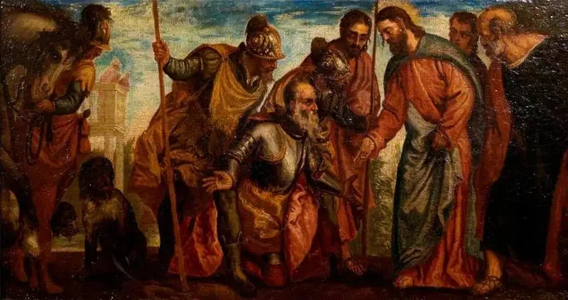 그리스도와 백부장 (마태복음 8:5) - 폴 베로네즈

Source:
Le Christ et le centurion (Matthieu 8:5) - Paul Véronèse
