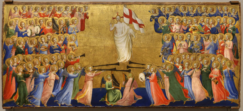 천국의 광장에 영광스럽게 계신 그리스도 - 프라 앙젤리코

Source:
Le Christ glorifié dans la cour du ciel - Fra Angelico