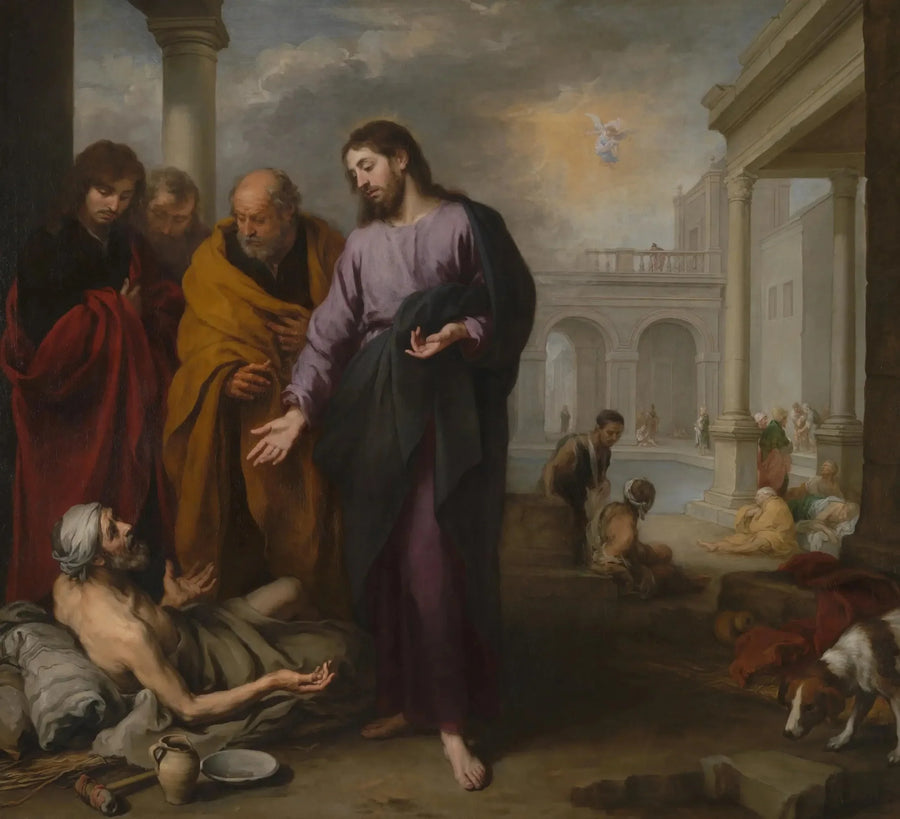 베데스다 연못에서 중풍병자를 치유하는 그리스도 - 바르톨로메 에스테반 무리요

Source:
Le Christ guérit le paralytique à la piscine de Béthesda - Bartolomé Esteban Murillo