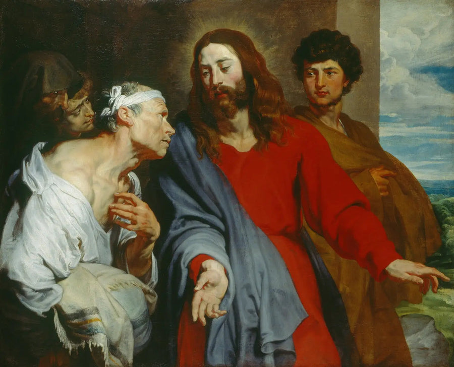 그리스도는 마비된 사람을 치유하신다 - 앙투안 반 다이크

Source:
Le Christ guérit le paralytique - Antoine van Dyck