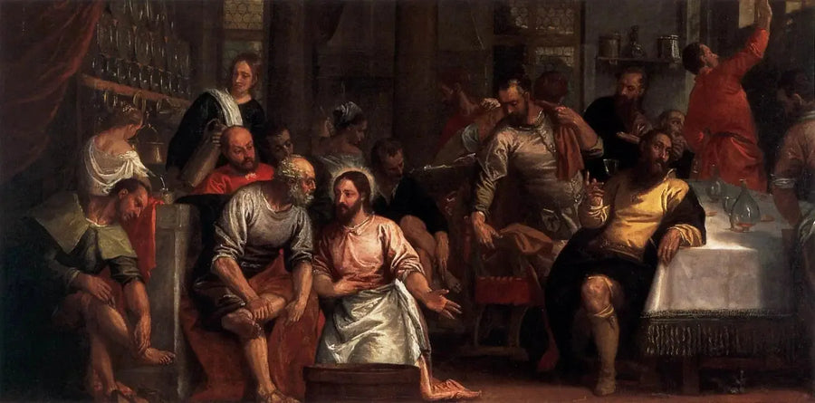 그리스도 제자들의 발을 씻기시다 - 폴 베로네즈

Source:
Le Christ lavant les pieds des disciples - Paul Véronèse