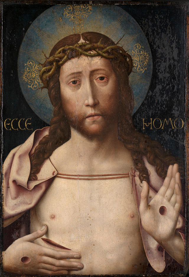 그리스도께서 그의 상처를 보여주심 (요한복음 20:25-26) - Dirk Bouts