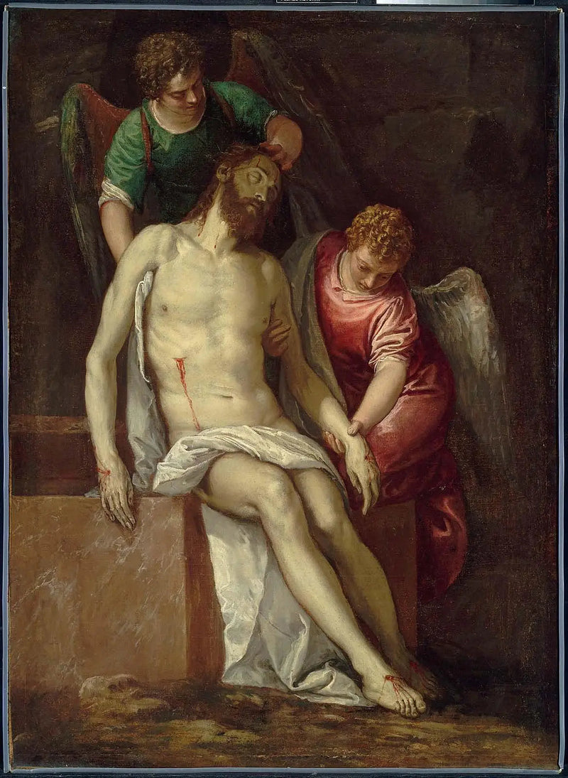 천사들이 받쳐 든 죽은 그리스도 - 폴 베로네제

Source:
Le Christ mort soutenu par les anges - Paul Véronèse