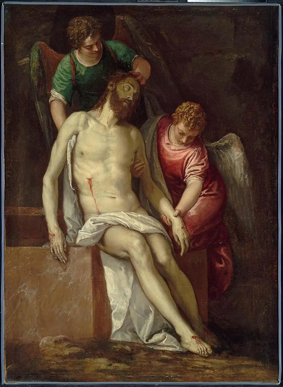 천사들이 받쳐 든 죽은 그리스도 - 폴 베로네제

Source:
Le Christ mort soutenu par les anges - Paul Véronèse
