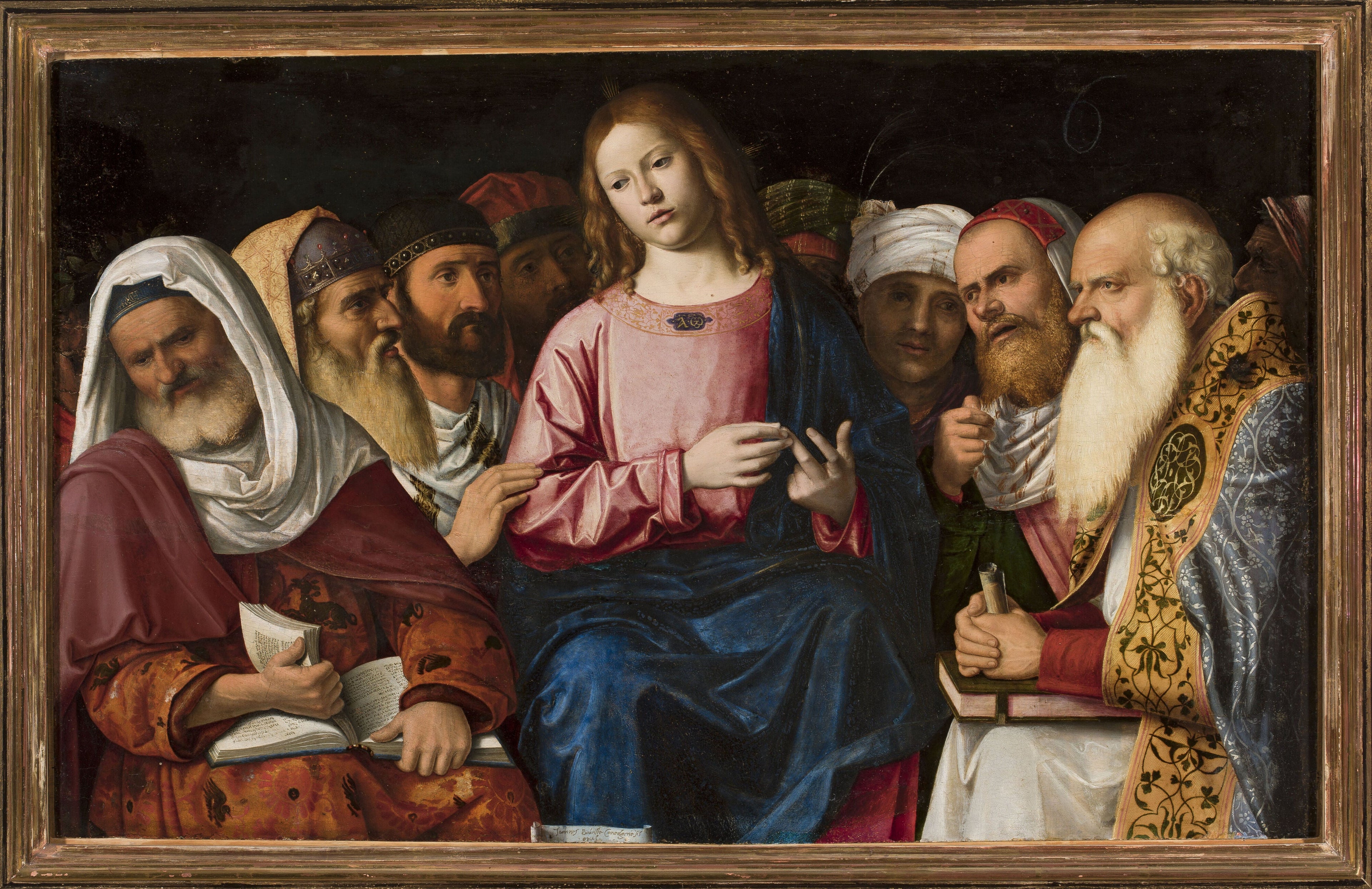 Le Christ parmi les Docteurs - Cima da Conegliano - Alpha Reproduction
