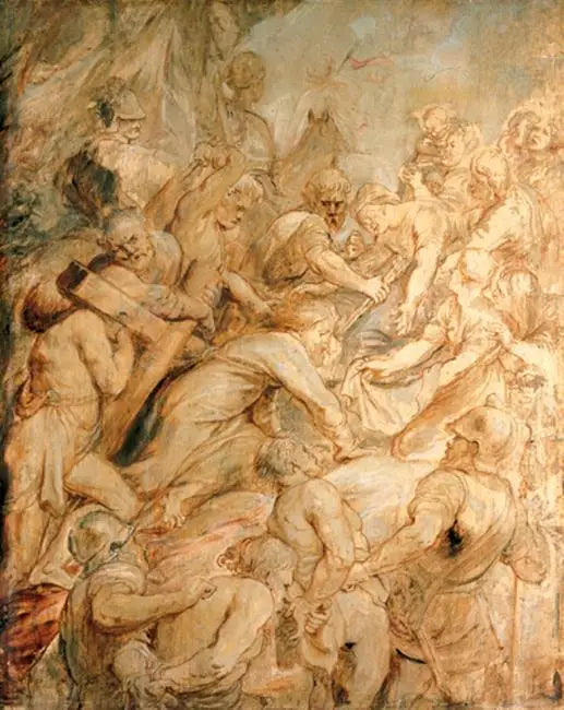 십자가를 지는 그리스도, 1634-1637 - 피터 폴 루벤스