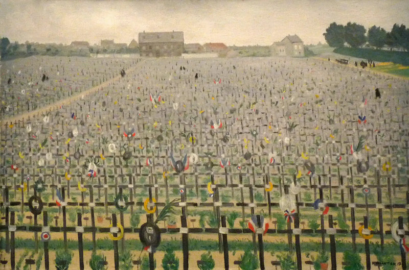 샤롱 전쟁 묘지 - 펠릭스 발로통

Source:
Le Cimetière militaire de Châlons - Félix Vallotton