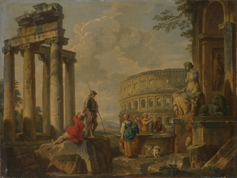 로마 유적 속의 콜로세움 - 조반니 파올로 파니니

Source:
Le Colisée parmi les ruines romaines - Giovanni Paolo Panini