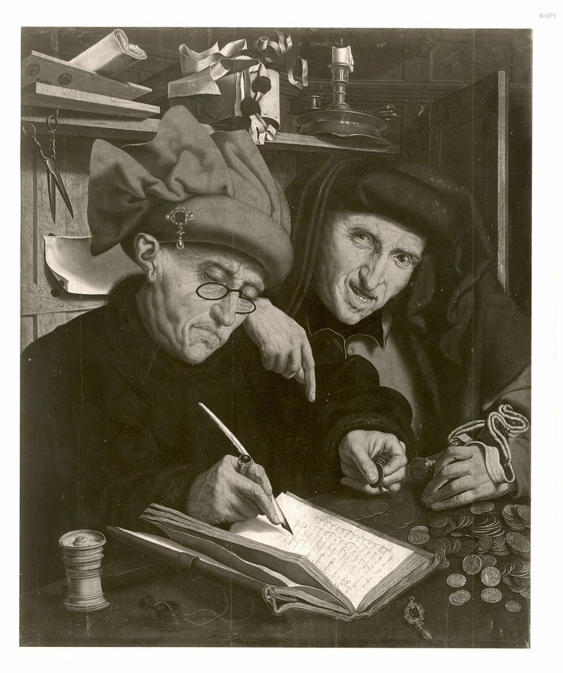 세무서장과 그의 조수 - 마리누스 반 레이머스바일