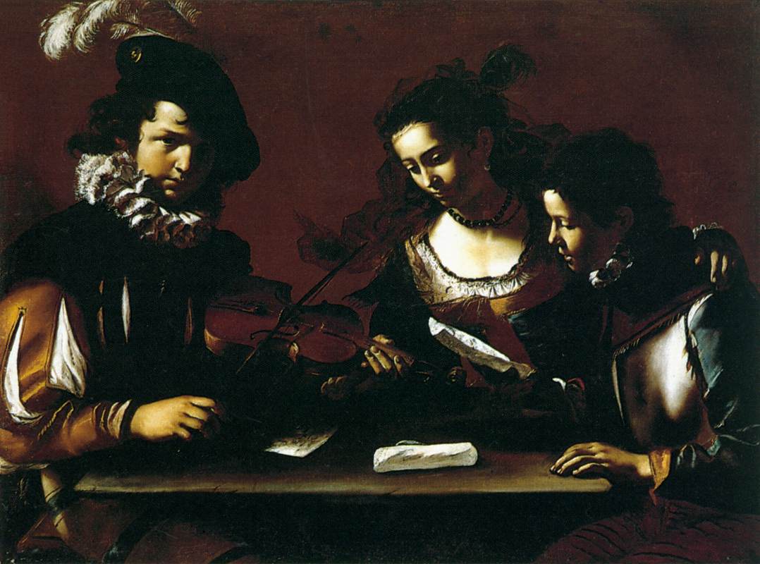 Le concert - Mattia Preti - Alpha Reproduction