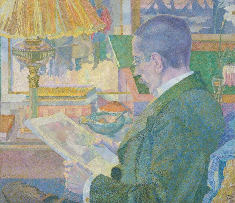 판화 애호가 (Dr Aegidius Timmermann) - Jan Toorop
