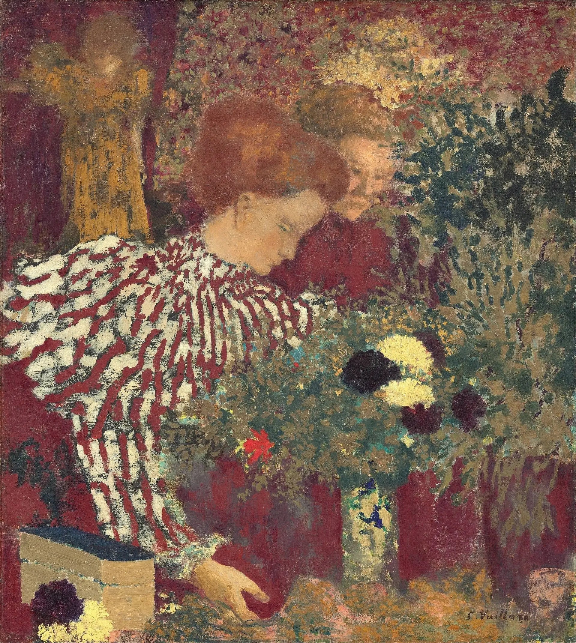 Le Corsage rayé - Édouard Vuillard - Alpha Reproduction