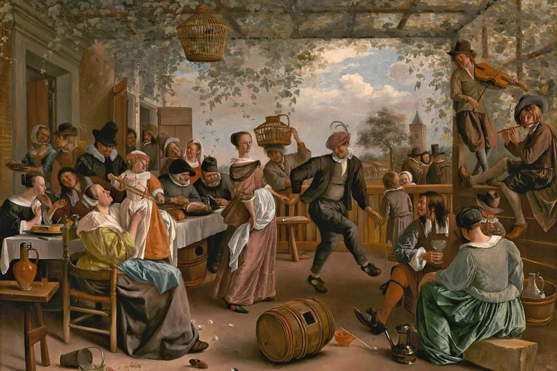 Le Couple dansant - Jan Steen