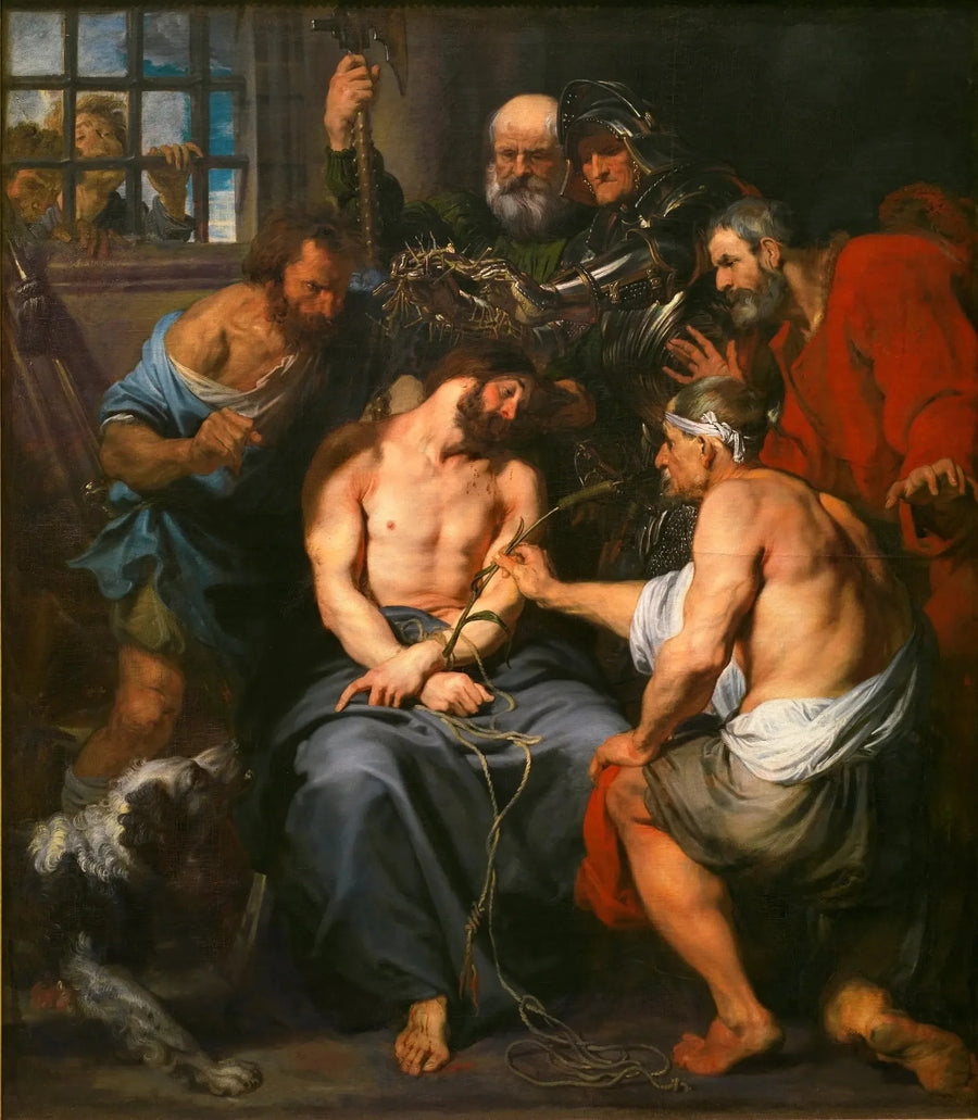 가시관 씌우기 - 안톤 반 다이크

Source:
Le Couronnement d'épines - Antoine van Dyck