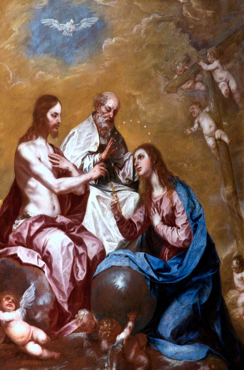 성모 마리아의 대관 - 알론소 카노