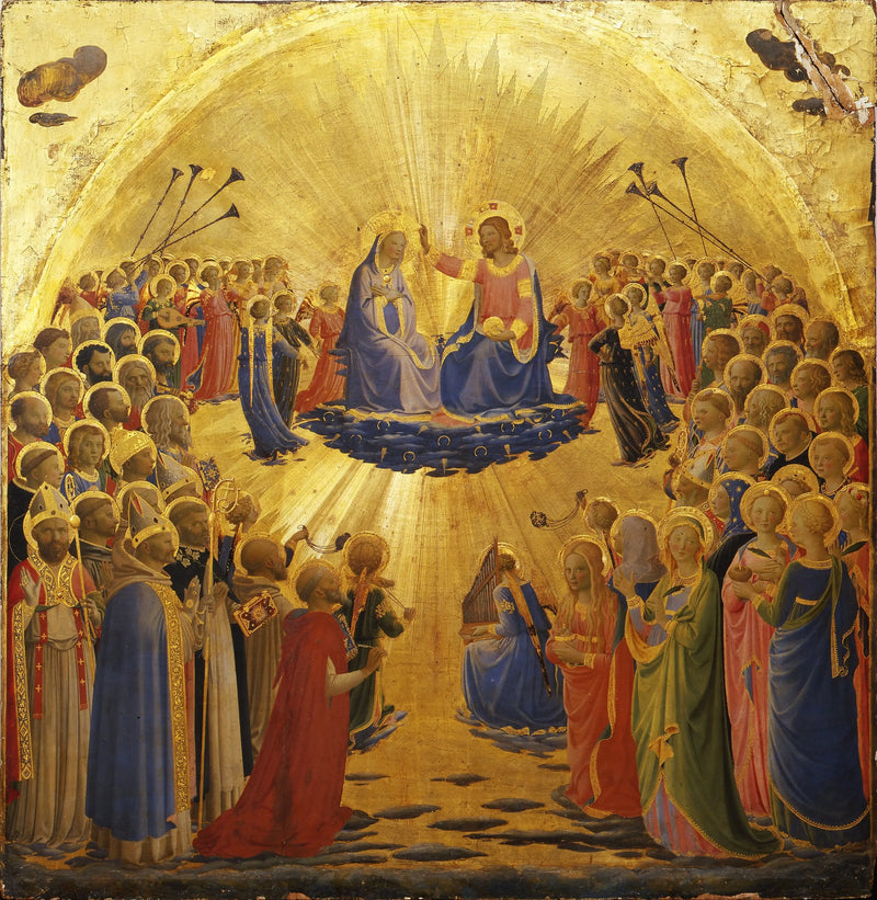 성모 마리아의 대관 - 프라 앙젤리코

Source:
Le Couronnement de la Vierge - Fra Angelico
