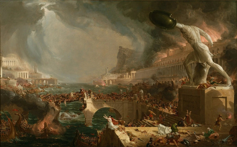 엠파이어의 강좌 : 파괴 - 토마스 콜

Source:
Le Cours de l'Empire : destruction - Thomas Cole