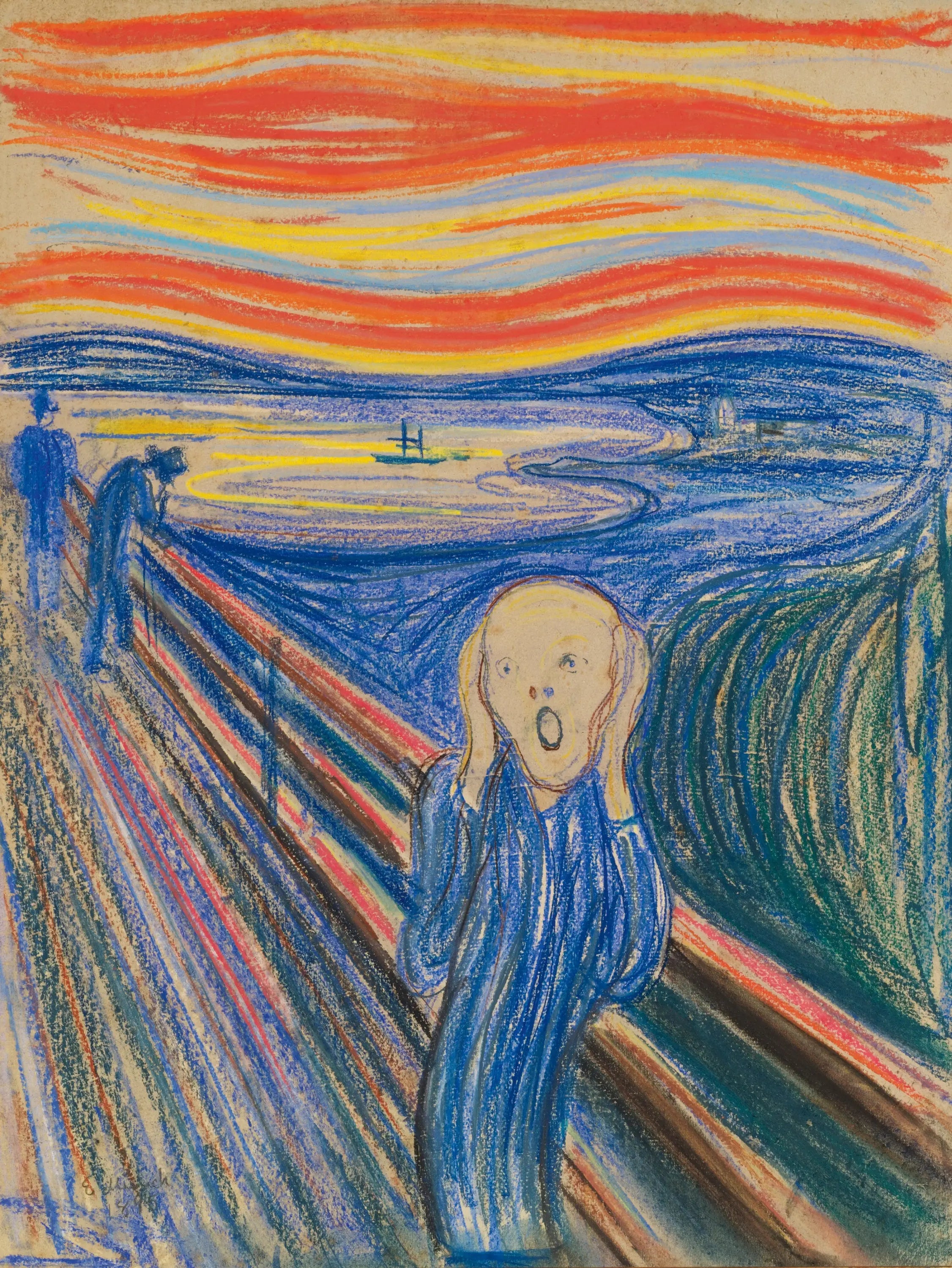 Reproduction du tableau « Le Cri - Edvard Munch » par Alpha Reproduction en peinture à l’huile