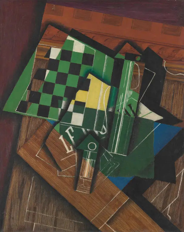 체커보드 - 후안 그리스

Source:
Le damier - Juan Gris