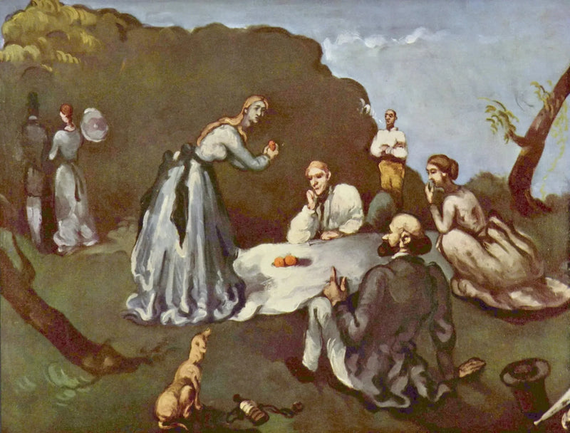풀밭 위의 점심 식사 - Paul Cézanne