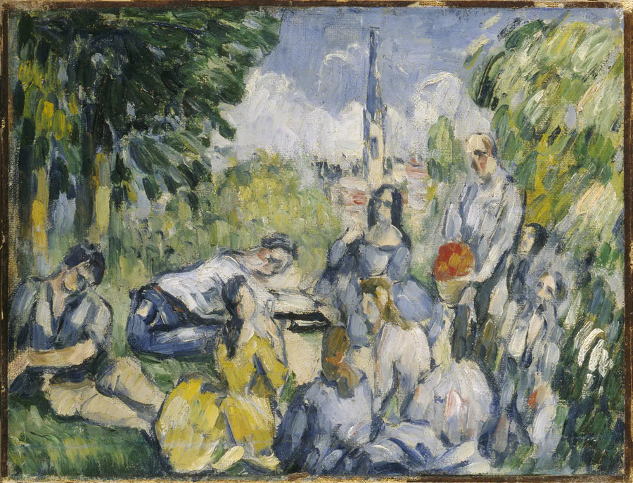 풀밭 위의 점심 식사 - Paul Cézanne