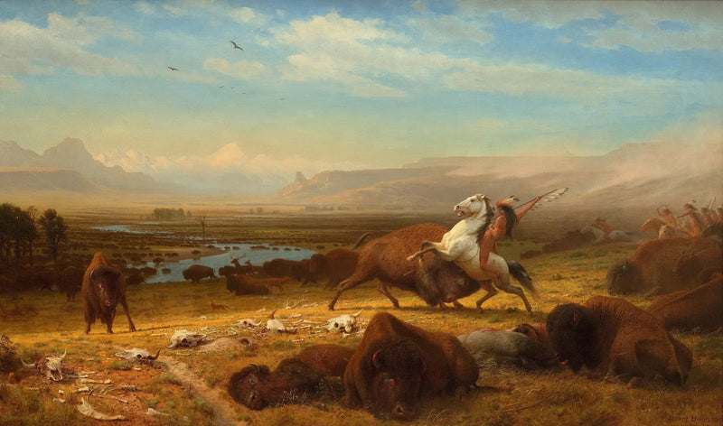 마지막 들소 - 알버트 비어슈타트

Source:
Le Dernier des bisons - Albert Bierstadt