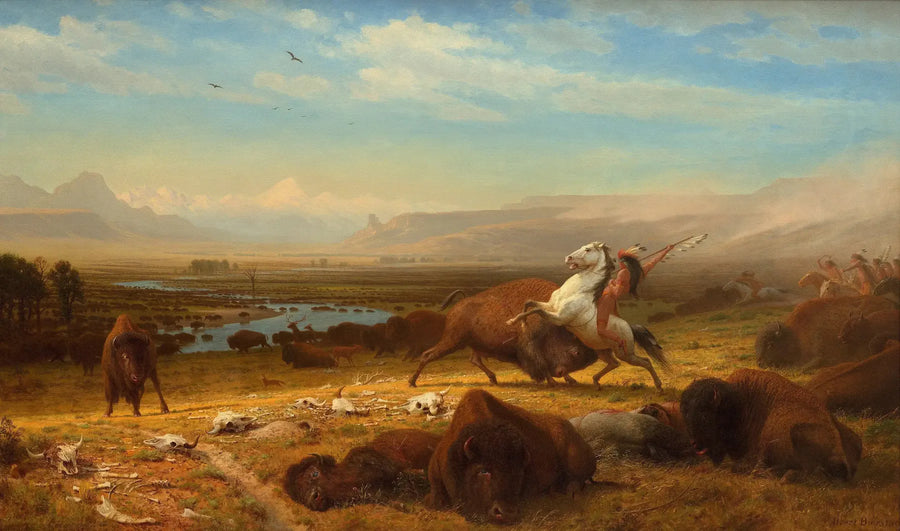 마지막 들소 - 알버트 비어슈타트

Source:
Le Dernier des bisons - Albert Bierstadt
