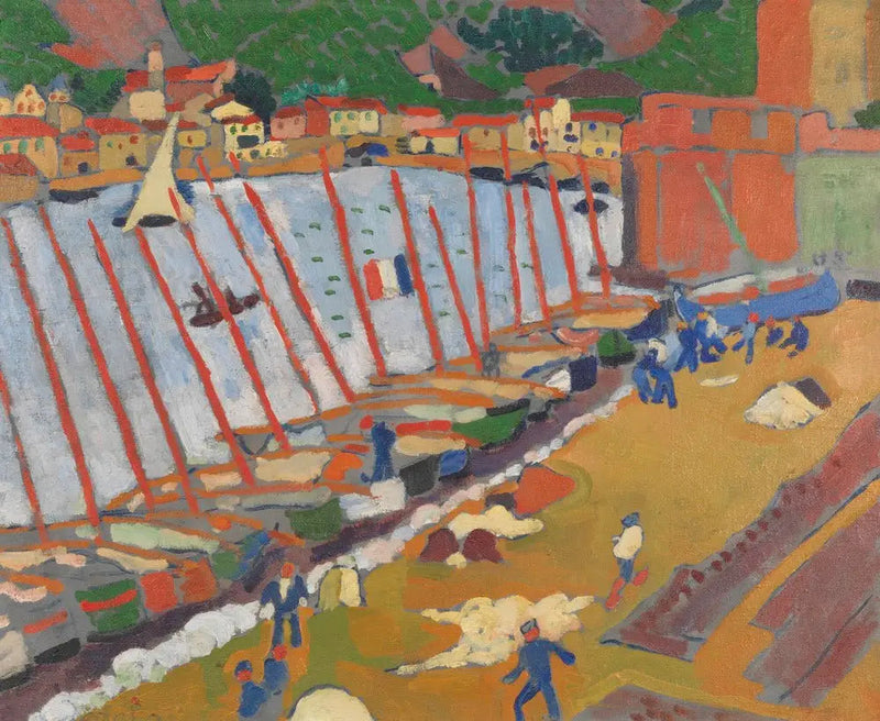 르 포부르 드 콜리우르 - 앙드레 드랭

Source:
Le Faubourg de Collioure - André Derain
