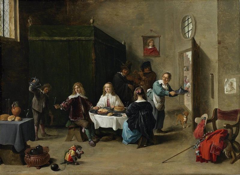 탕자의 귀환 - 데이비드 테니에르 주니어

Source:
Le fils prodigue - David Teniers le Jeune