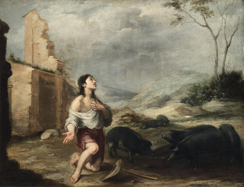 양떼를 먹이는 방탕한 아들 - 바르톨로메 에스테반 무리요

Source:
Le fils prodigue nourrissant les porcs - Bartolomé Esteban Murillo