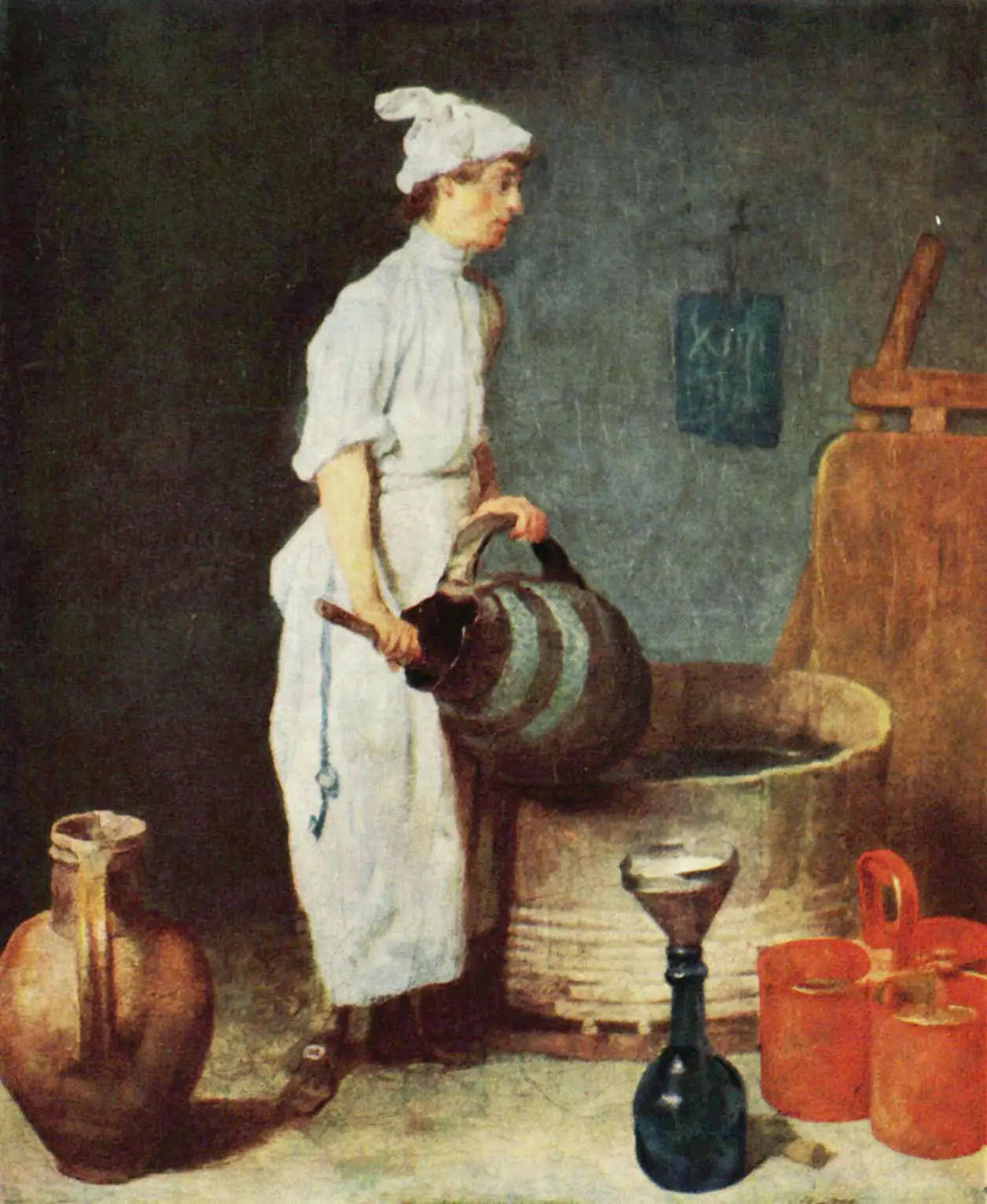 Le garçon cabaretier - Jean Siméon Chardin image 1 copie peinte à la main à l’huile