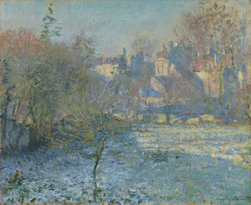 서리 - Claude Monet