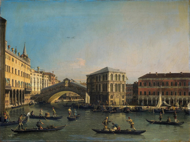 리알토 다리와 데테덱시의 폰다코가 있는 그랜드 운하 - 카날레토

Source:
Le Grand Canal avec le pont du Rialto et le fondaco dei Tedeschi - Canaletto