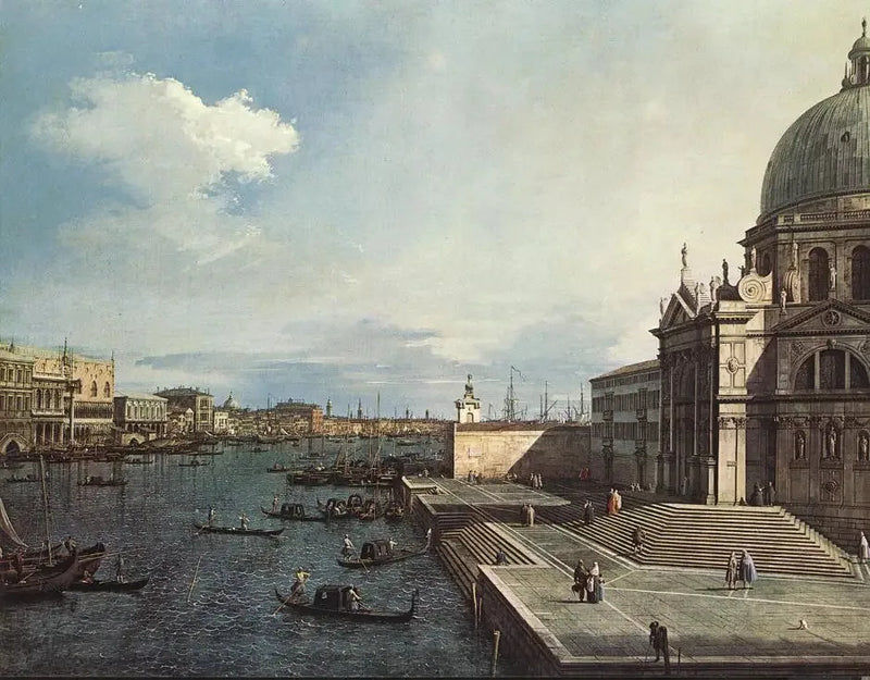 살루테 교회에서 본 그랜드 운하 - 카날레토

Source:
Le Grand Canal depuis l'église de la Salute - Canaletto
