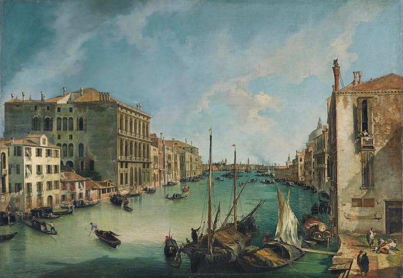 베니스의 산 비오 광장에서 본 대운하 - 카날레토

Source:
Le Grand Canal depuis la place San Vio à Venise - Canaletto
