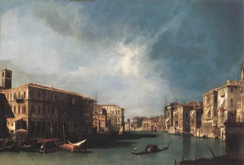 리알토에서 북쪽으로 향하는 그랜드 운하 - 카날레토

Source:
Le Grand Canal depuis le Rialto vers le Nord - Canaletto