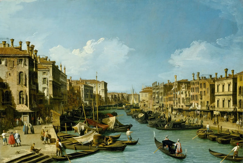리알토 근처의 대운하, 베네치아 - 카날레토

Source:
Le Grand Canal près du Rialto, Venise - Canaletto
