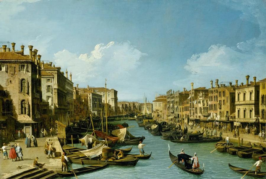 리알토 근처의 대운하, 베네치아 - 카날레토

Source:
Le Grand Canal près du Rialto, Venise - Canaletto