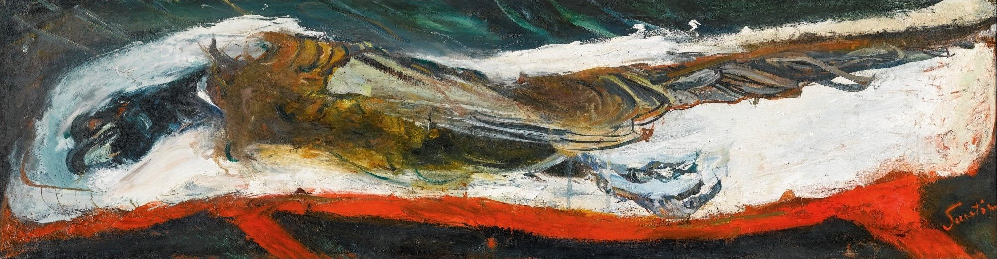 Le Grand Faisan - Chaïm Soutine image 1 copie peinte à la main à l’huile