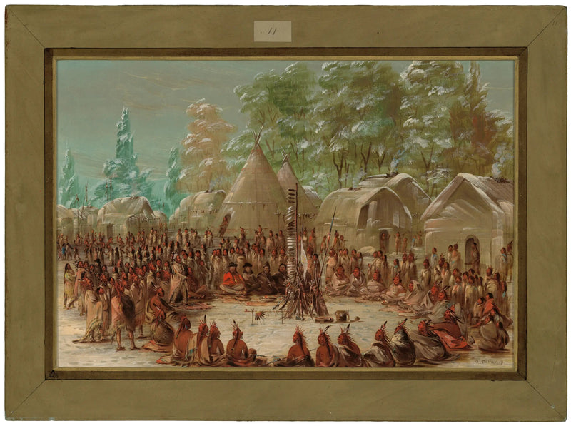 알파 재생산 - 유화 그림 복제품

Source:
Le groupe de La Salle a festoyé dans le village des Illinois. 2 janvier 1680 - George Catlin