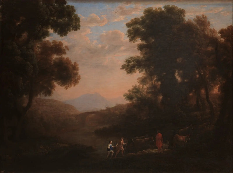 강의 둑 - 클로드 로랭

Source:
Le gué d'une rivière - Claude Lorrain