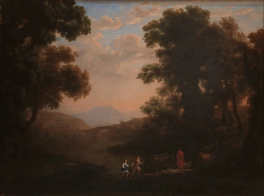 강의 둑 - 클로드 로랭

Source:
Le gué d'une rivière - Claude Lorrain
