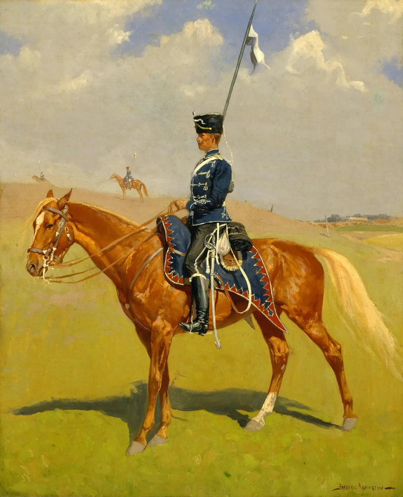 르 쉬자르 - 프레데릭 레밍턴

Source:
Le Hussard - Frederic Remington