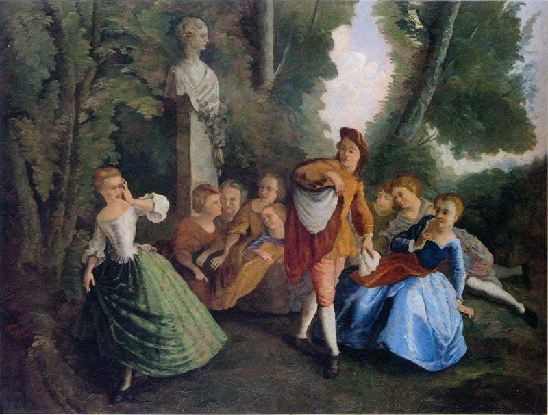 숨바꼭질, 랑크레에 의한 - 폴 세잔