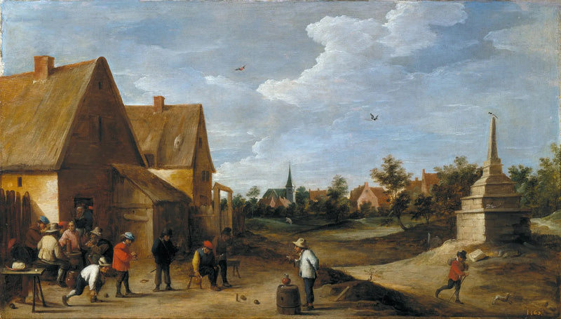 다빈티어르 젊은이의 다리 게임

Source:
Le jeu de quilles - David Teniers le Jeune